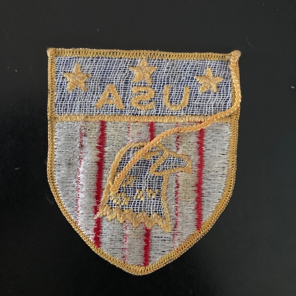 USA patch w/Eagle & Stars (shield shape) - Picture 3 of 3